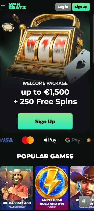 Winbeatz Casino mobile experience